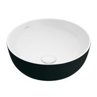 Раковина Villeroy & Boch Artis 417943BCT8 накладная, Ø43 см, Coal Black (Угольно-Черный) с покрытием CeramicPlus