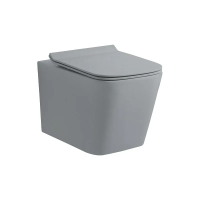 Унитаз Nemo 883-2YG подвесной, смыв торнадо, крышка микролифт, matt gray