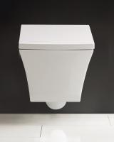 Унитаз подвесной безободковый BelBagno Regina BB104CH, без сиденья, цвет белый