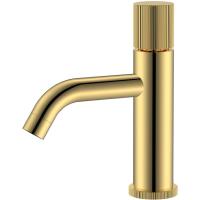 Смеситель для раковины Boheme Stick 121-GG.3 Золото