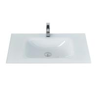 Раковина BelBagno 81 BB810/465-LV-VTR-BL Bianco Lucido