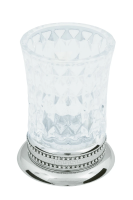 Стакан для зубных щеток Boheme Brilliante 10441 Хром