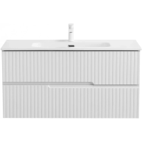 Тумба под раковину Cezares Duet-N 100 DUET-N-1000-2C-SO-FBS-P подвесная Ясень Белый Софт