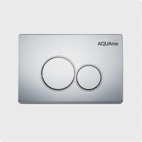 Кнопка смыва AQUAme AQM4101CR для инсталляции, хром