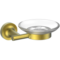 Мыльница Wonzon & Woghand Simple WW-6522-BG брашированное золото