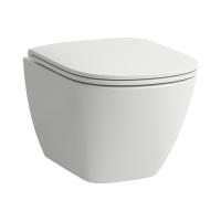 Унитаз Laufen LUA 8.2008.3.000.000.1 подвесной, безободковый, без сиденья, 49x36 см, белый