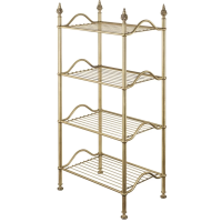 Напольная полка Migliore Mirella 26626 цвет бронза