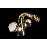 Смеситель Boheme Satine 296-ST для биде, без донного клапана, золотой