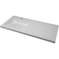 Раковина Style Line Estetus Леон СС-00002436 120x54.9 см L, над стиральной машиной, белый
