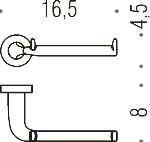 Держатель туалетной бумаги Colombo Design Basic B2708