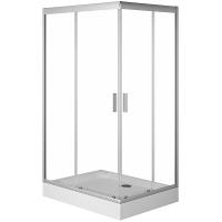 Душевой уголок AM.PM Gem 120×80 W90G-404-120280-MT профиль хром матовый, стекло прозрачное