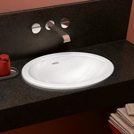 раковина встраиваемая villeroy&boch loop & friends 50.5 см, 4a610001, цвет альпийский белый