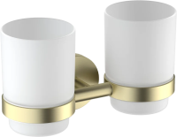 Стакан Timo Saona 13034/17 двойной, матовое золото