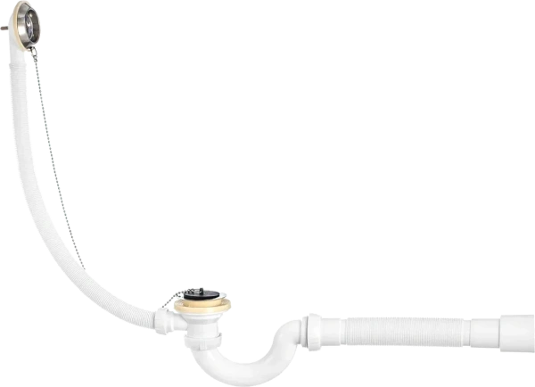 Слив-перелив для ванны Wirquin 30718060 40 мм, хром