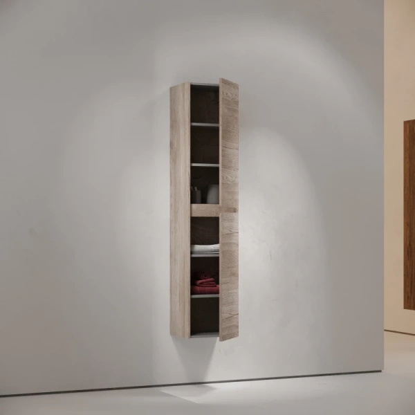 шкаф пенал sancos libra 35 plb35eg подвесной дуб галифакс натуральный