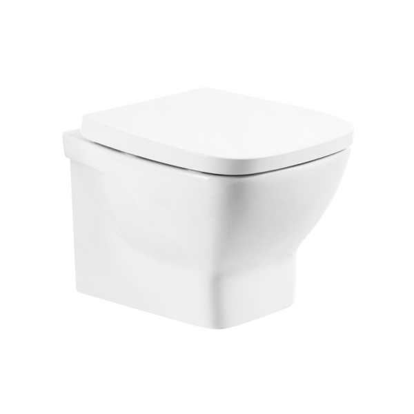 унитаз подвесной безободковый belbagno lago bb128ch, без сиденья, цвет белый