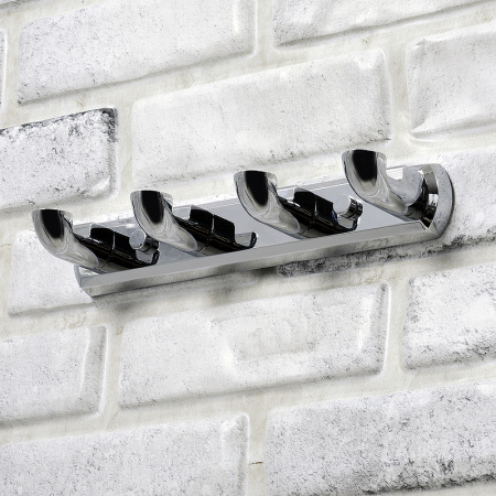 вешалка для полотенец wasserkraft kammel k-8374 цвет хром