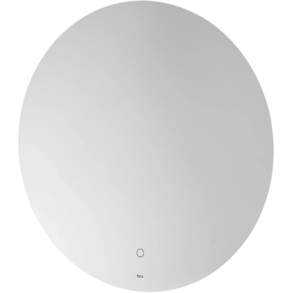 зеркало roca luna zru9307558 80x80 см, с led-подсветкой, сенсорным выключателем, диммером