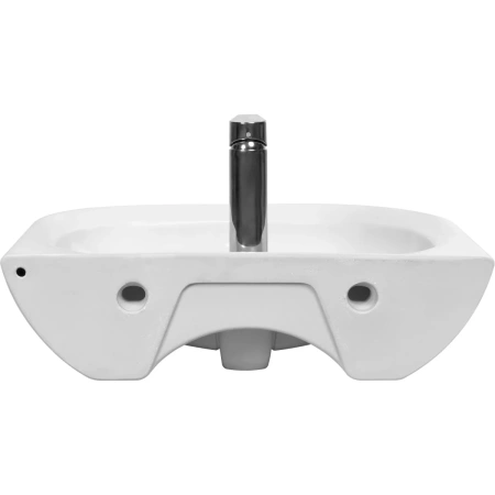 раковина roca access zru9307608 50x41 см, подвесная, белый