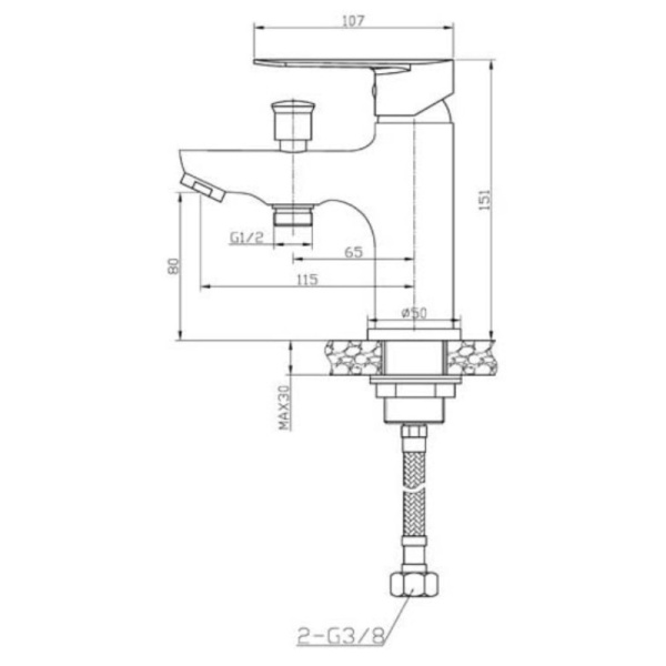 смеситель на борт ванны agger splendid a0902500 хром