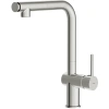 смеситель для кухни cersanit flavis a64843 с выдвижным изливом, хром