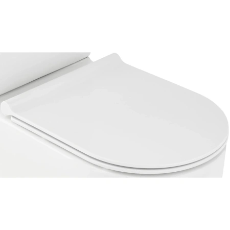 Сиденье для унитаза Jacob Delafon Aleo/Soprano, термодюропласт, тонкое, быстросъемное с микролифтом, E33127-0