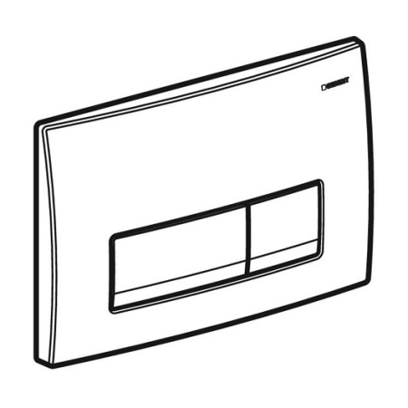 кнопка для инсталляции geberit delta 50 115.119.21.1 цвет хром глянец