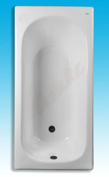 чугунная ванна castalia 140х70 н0000125 с антискользящим покрытием