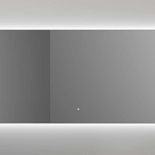 зеркало для ванны salini ombra 140х70х2.5см.27m021470bh, с led подсветкой,