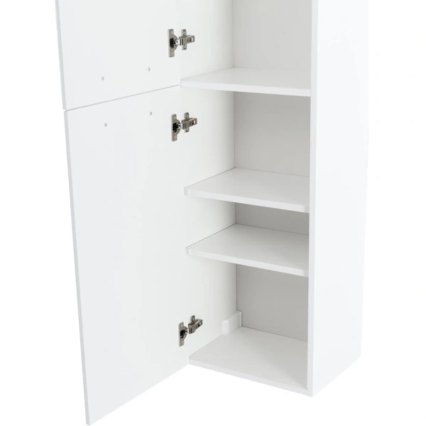 шкаф пенал cezares eco 40 eco-1500-2a-sc-bl подвесной bianco lucido