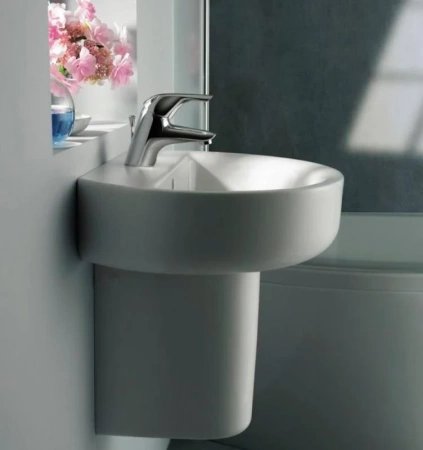 раковина подвесная ideal standard connect sphere 50 см, белый, e789501