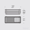 полка colombo design angolari b9632.hps1