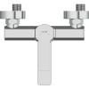 смеситель для ванны cersanit smart 63048 хром