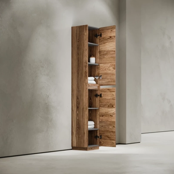 шкаф пенал sancos libra floor 35 plb35fech дуб чарльстон