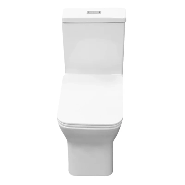 унитаз моноблок azario vero az-8608 напольный, безободковый, горизонтальный слив, с сиденьем микролифт, 68x37x78.5 см, белый