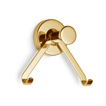 Крючок подвесной Bertocci Cinquecento 110 0515 5000, двойной, цвет: золото