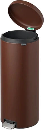 мусорное ведро brabantia newicon 208607 30 л, коричневое