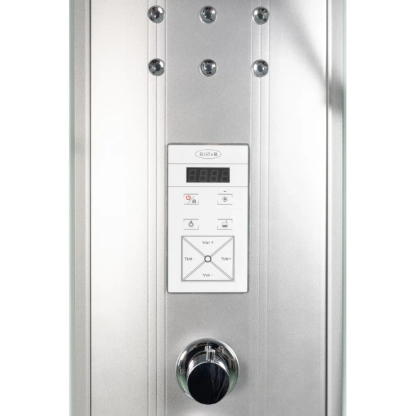 душевая кабина river sena 120x80x26 мт 10000001253 профиль матовый хром задняя стенка белая