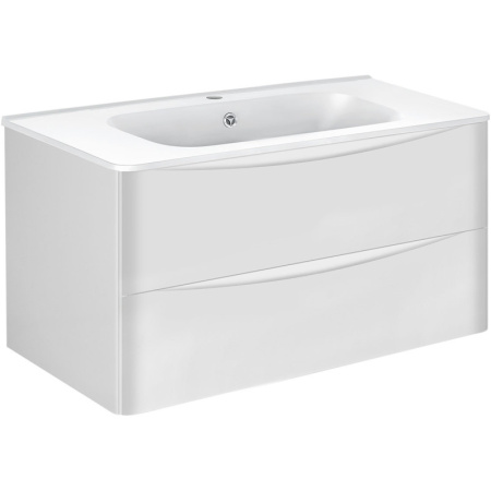 тумба белый глянец 99,5 см vincea paola vmc-2p100gw