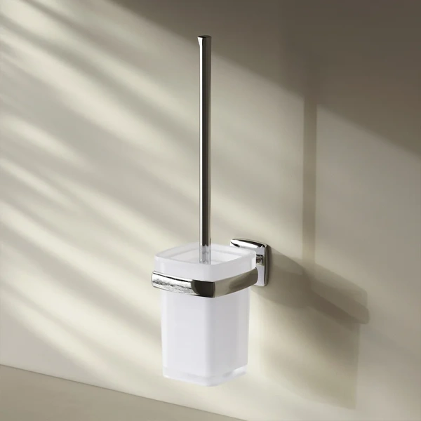 Ёршик для унитаза AM.PM Gem A9033400 настеный, хром