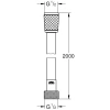 душевой шланг 200 см grohe relexaflex 28155002