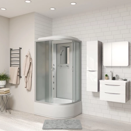 душевая кабина niagara classic 120x80 ng-2310-14lg с гидромассажем