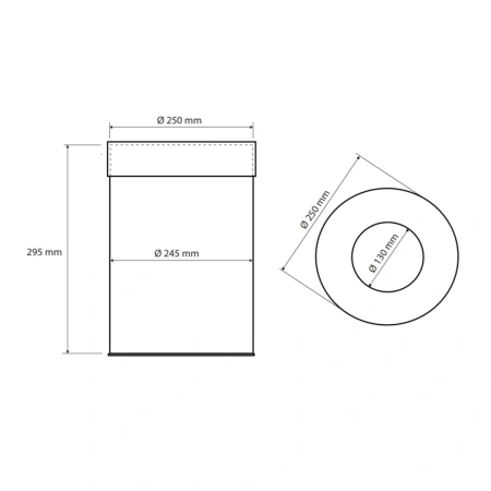 ведро для мусора bemeta hotel 150115151 7,5л цвет черный