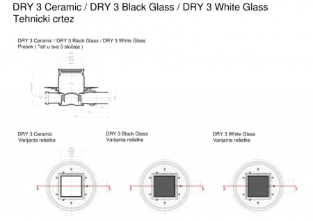 трап для душа pestan confluo standard 10x10 dry 3 ceramic 13000109