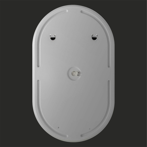 зеркало vincea 60 vlm-3au100b с подсветкой черное с сенсорным выключателем и диммером