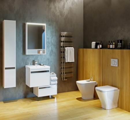 тумба-модуль акватон капри 60 1a231003kp010 белый