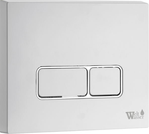 инсталляция для унитазов weltwasser ww ins marberg 410 se wt с квадратной кнопкой белая