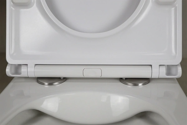 унитаз azario pro pro-002 подвесной, безободковый, с сиденьем микролифт, 49х34х35 см, белый