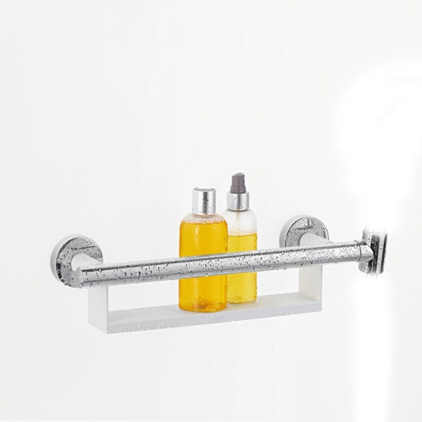 Поручень для ванны Hansgrohe Unica с полочкой и держателем для душа 26328400