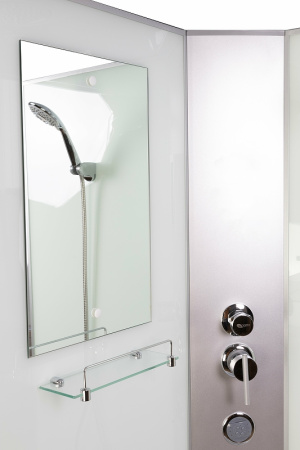 душевая кабина niagara classic 100х90 l ng-33094-14lbktg с гидромассажем